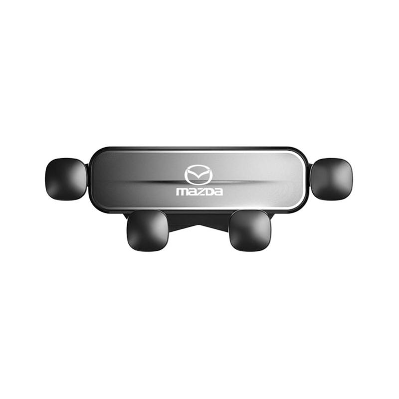 XSYBHD Für Mazda CX-80 CX-30 CX-60 LM55 CX-50 Kfz Handyladestationen,Tragbare Auto Handyhalterung,Super Stabil Lüftungshaken,360° Flexibel Drehung Handy Halterungen(Grey) von XSYBHD