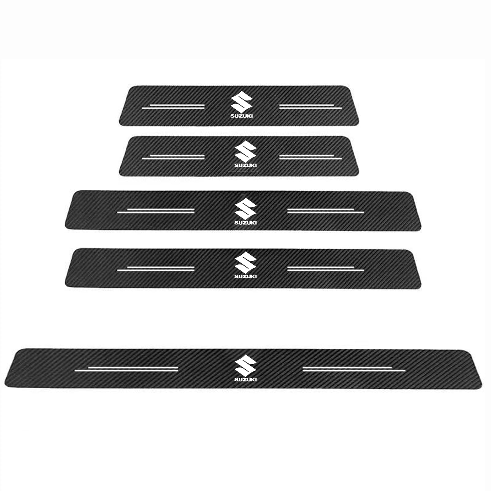 XSYBHD Für Suzuki S-Cross Ignis Swift Grand Vitara Car Door Sill Protector,Carbonfaser Muster Auto Türeinstiegsschutz Aufkleber, Kratzfest Türschwelle Türschwellenschutz XSYBHD Für Suzuki S-Cross Ignis Swift Grand Vitara Car Door Sill Protector,Carbonfaser Muster Auto Türeinstiegsschutz Aufkleber, Kratzfest Türschwelle Türschwellenschutz von XSYBHD