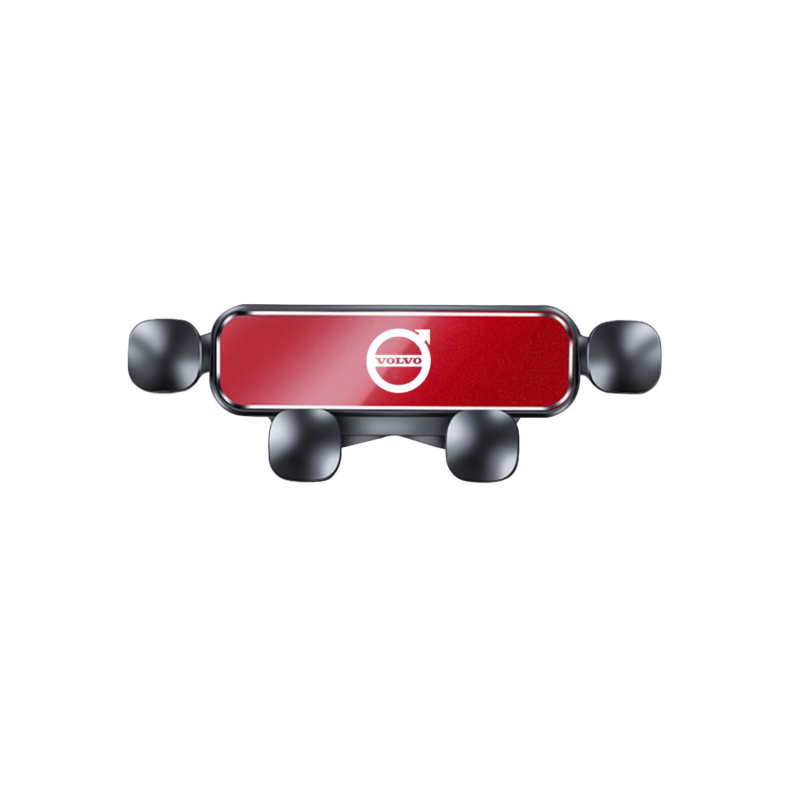 XSYBHD Für Volvo Universe Concept 40.2 C30 C40 EX90 EX30 Kfz Handyladestationen,Lüftungsschlitze Handyhalterung Auto,Super Stabil Autocliphalterung,Tragbare Handy Halterungen(Red) von XSYBHD