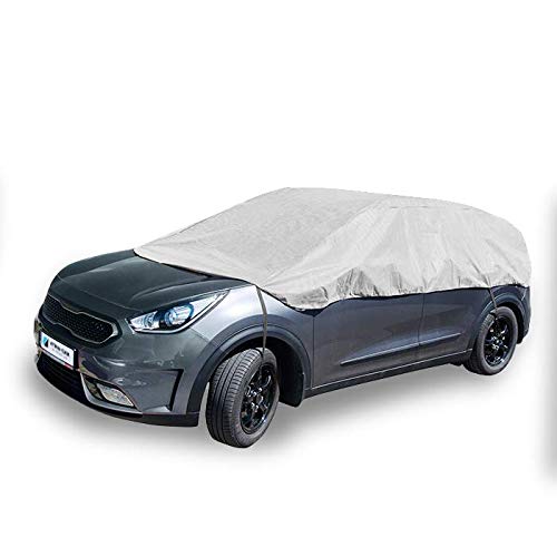 Autoschutzdecke Halbplane Halbgarage kompatibel mit KIA SPORTAGE - Crossover von XTRM-CAR
