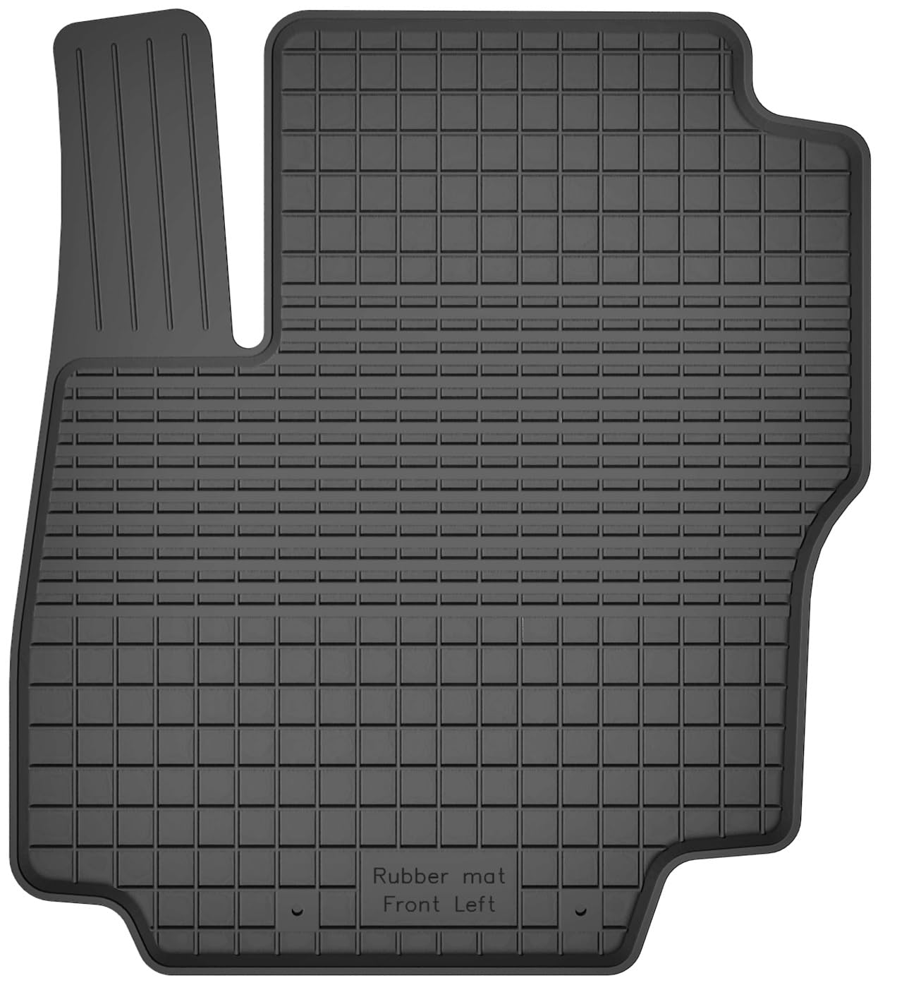 Gummimatte Fußmatte Fahrer von XTRM-CAR kompatibel mit Ford Galaxy III Bj. 2015-2023 von XTRM-CAR