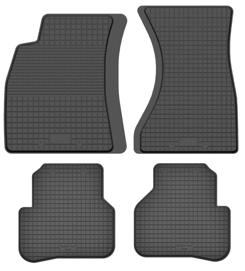 Gummimatten Fußmatten von XTRM-CAR kompatibel mit RS6 C8 Bj. ab 2018 von XTRM-CAR