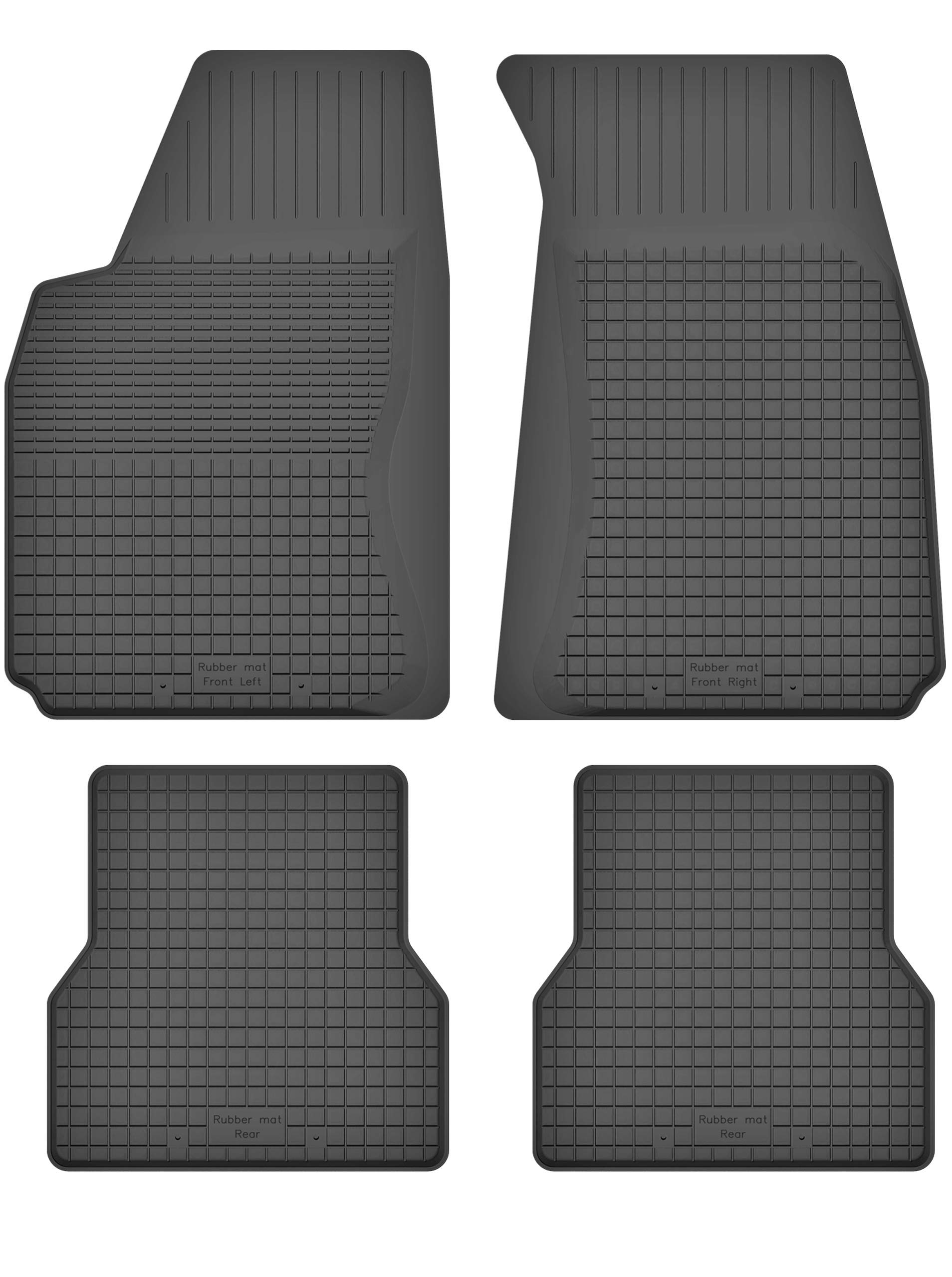 Gummimatten Fußmatten von XTRM-CAR kompatibel mit Ford Cougar Bj. 1998-2002 von XTRM-CAR