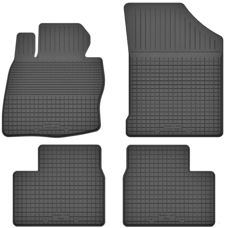 Gummimatten Fußmatten von XTRM-CAR kompatibel mit Kia e-NIRO I Bj. 2018-2022 von XTRM-CAR