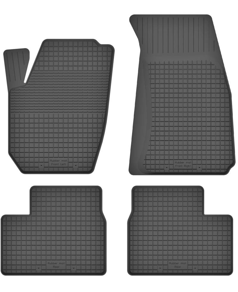 Gummimatten Fußmatten von XTRM-CAR kompatibel mit Mazda 3 III Bj. 2013-2018 von XTRM-CAR