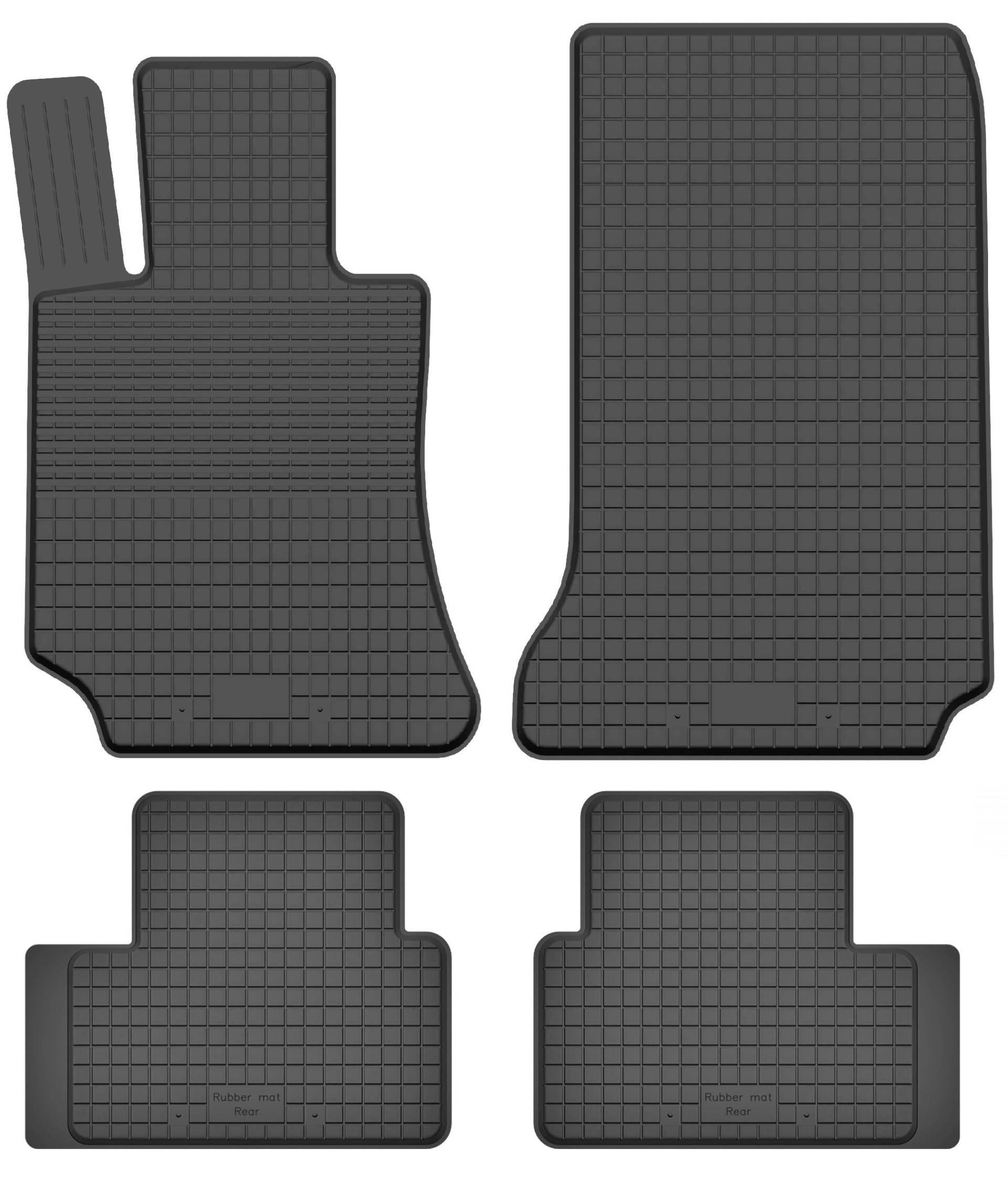 Gummimatten Fußmatten von XTRM-CAR kompatibel mit Mercedes C-Klasse W205 / S205 Bj. 2014-2023 von XTRM-CAR