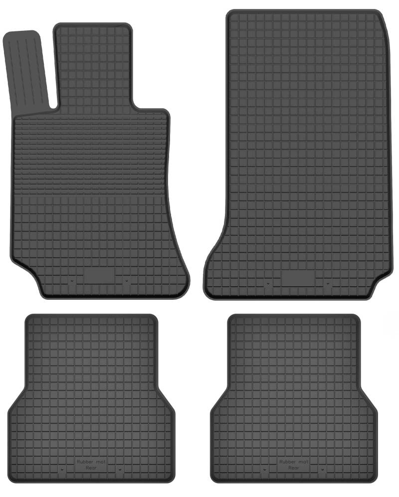 Gummimatten Fußmatten von XTRM-CAR kompatibel mit Mercedes CLC CL203 Bj. 2008-2011 von XTRM-CAR