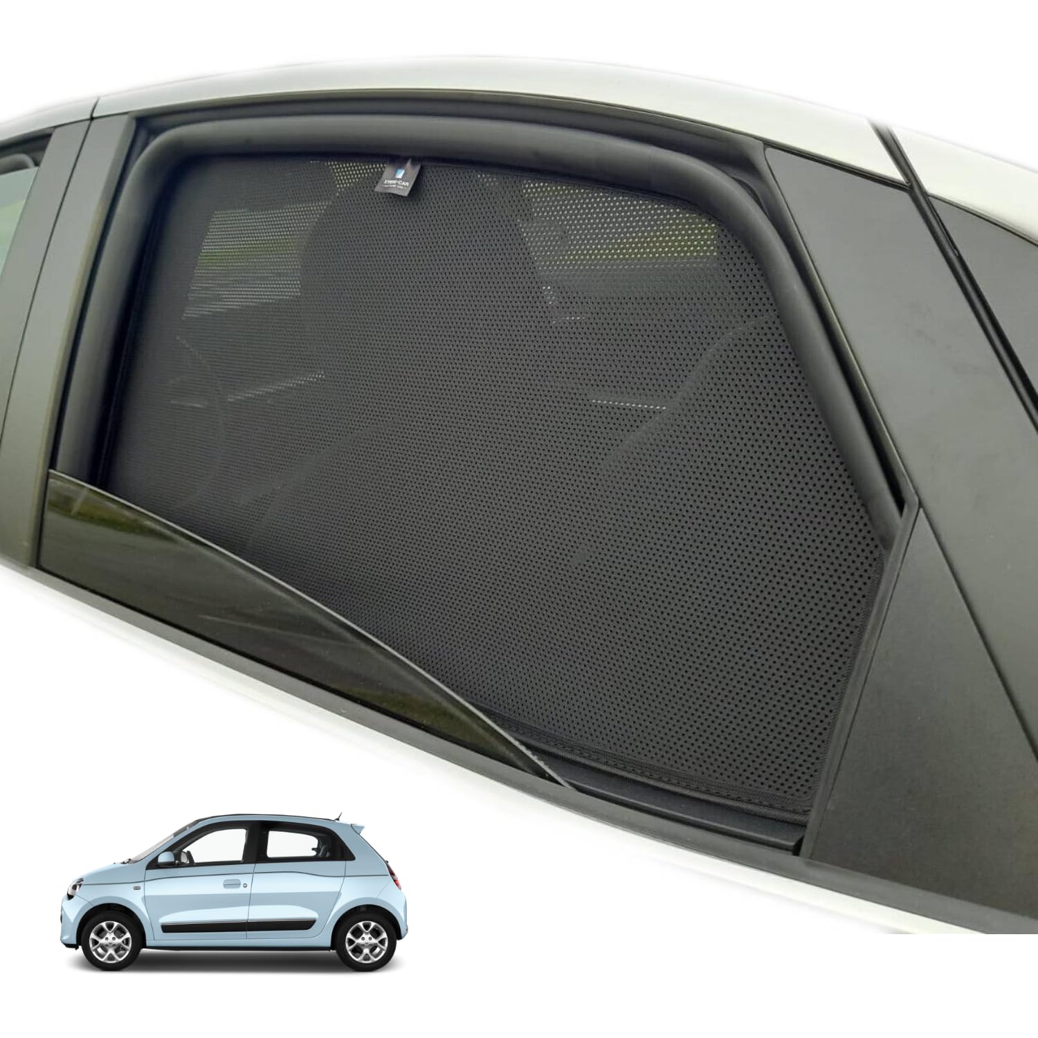 XTRM-CAR Sonnenschutz Blenden für Renault Twingo III 2014-2024 5 Türen ideal angepasst, UV-Schutz, Hitzereduktion (Komplettes Set) von XTRM-CAR