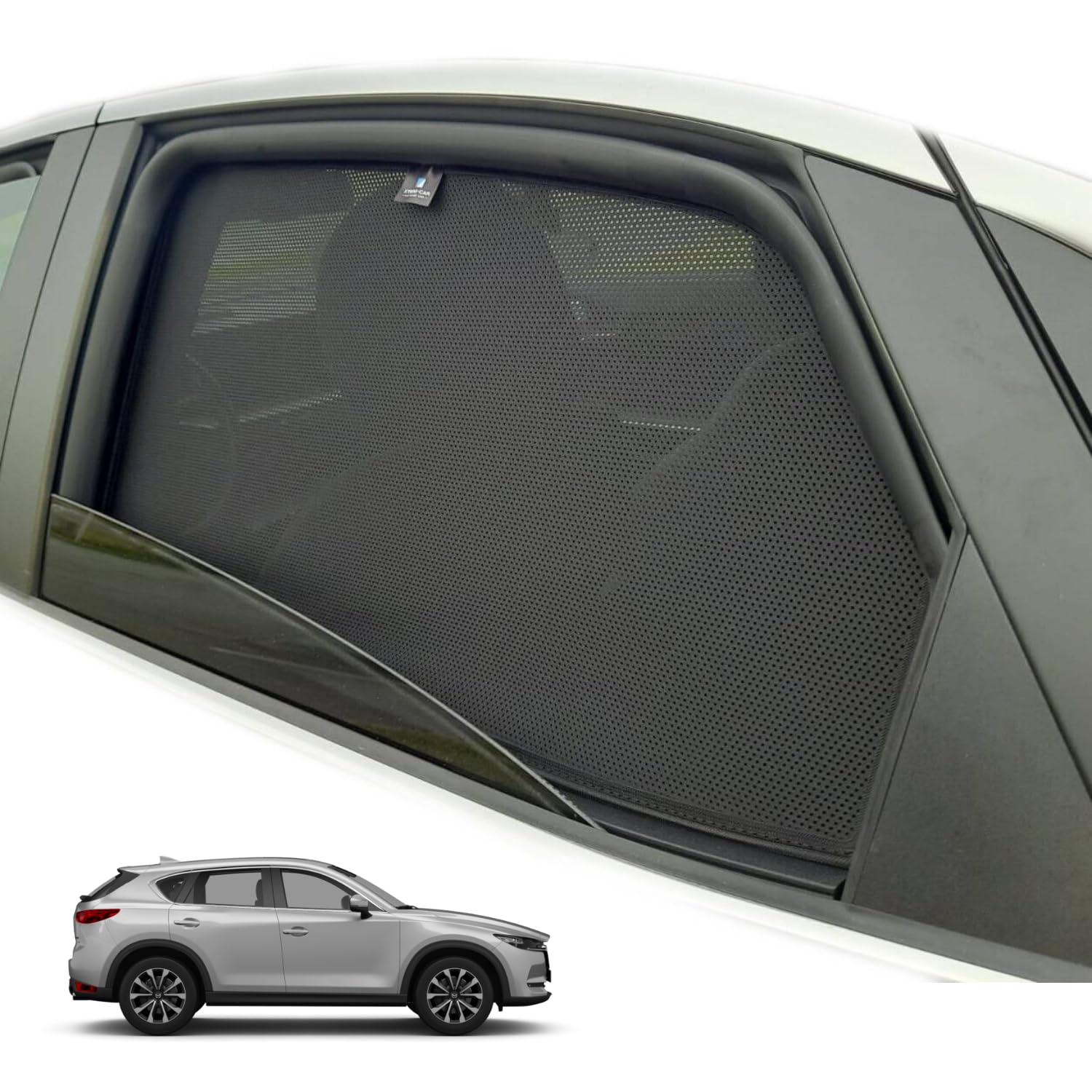 XTRM-CAR Sonnenschutz Blenden passt für Mazda CX-5 II Bj. 2017-2024 ideal angepasst, UV-Schutz, Hitzereduktion (Komplettes Set) von XTRM-CAR