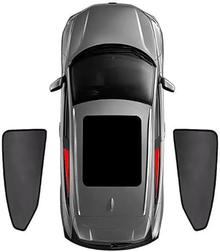 Auto Sonnenschutz für Skoda Fabia Combi 2016-2023, Autoscheiben Seitefenster Heckscheibe Sonnenblende UV-Schutz Atmungsaktives Sun Protection Zubehör,B/2 Rear Windows von XTRU