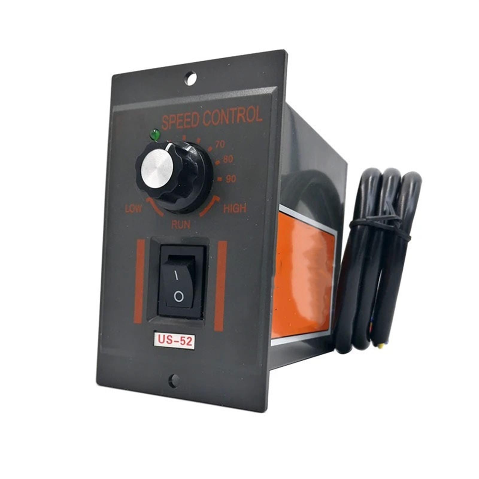 Einstellbarer Drehzahlregler 220V AC Motor Drehzahlregler Geschwindigkeit einstellbar Induktionsmotor 6W 25W 60W 180W 250W 300W Drehzahlregler Regler CW CCW Regler(6W) von XTXTX