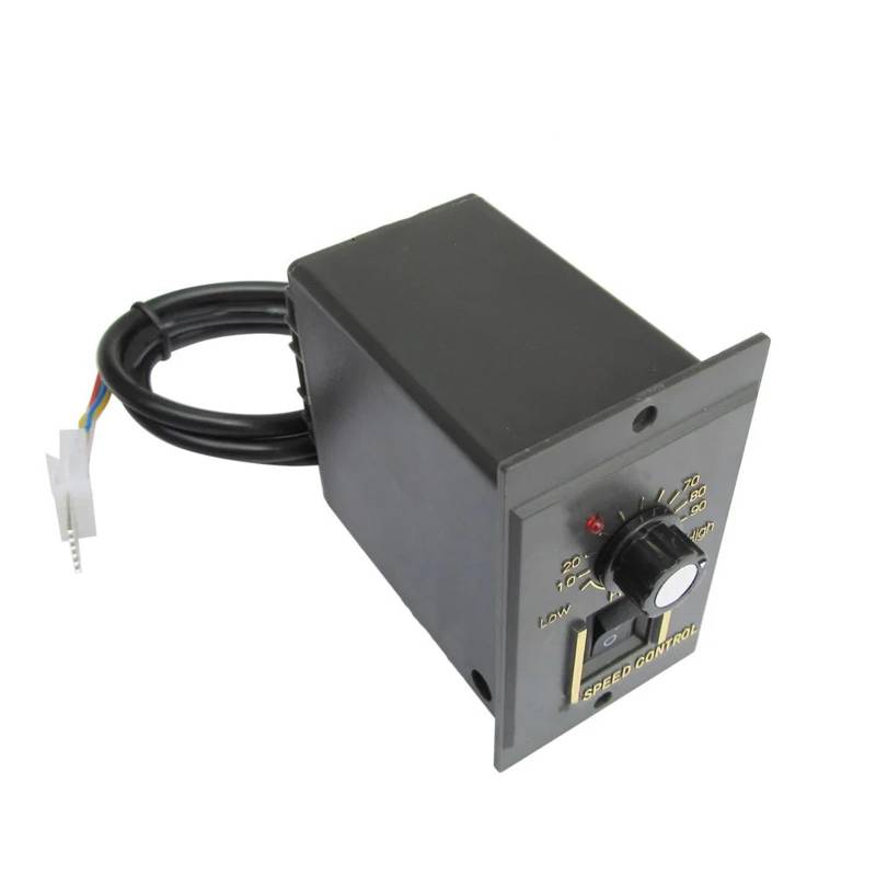 Einstellbarer Drehzahlregler 6W 15W 25W 40W 60W 90W 120W 200W Geschwindigkeit einstellbare Schaltersteuerung 220V AC Einphasen-Getriebemotor-Geschwindigkeitsregler Regler(6W) von XTXTX