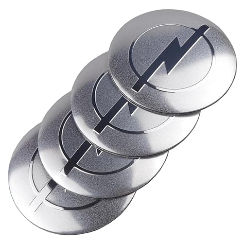 XTZYGLFD Radkappen Aufkleber, 4 Stück, Silber, Kunststoff, Selbstklebend, Radnabenabdeckung, Reifen Felgendeckel Aufkleber Abzeichen Sticker Zubehör für Opel Insigina Vectra Corsa XTZYGLFD Radkappen Aufkleber, 4 Stück, Silber, Kunststoff, Selbstklebend, Radnabenabdeckung, Reifen Felgendeckel Aufkleber Abzeichen Sticker Zubehör für Opel Insigina Vectra Corsa von XTZYGLFD