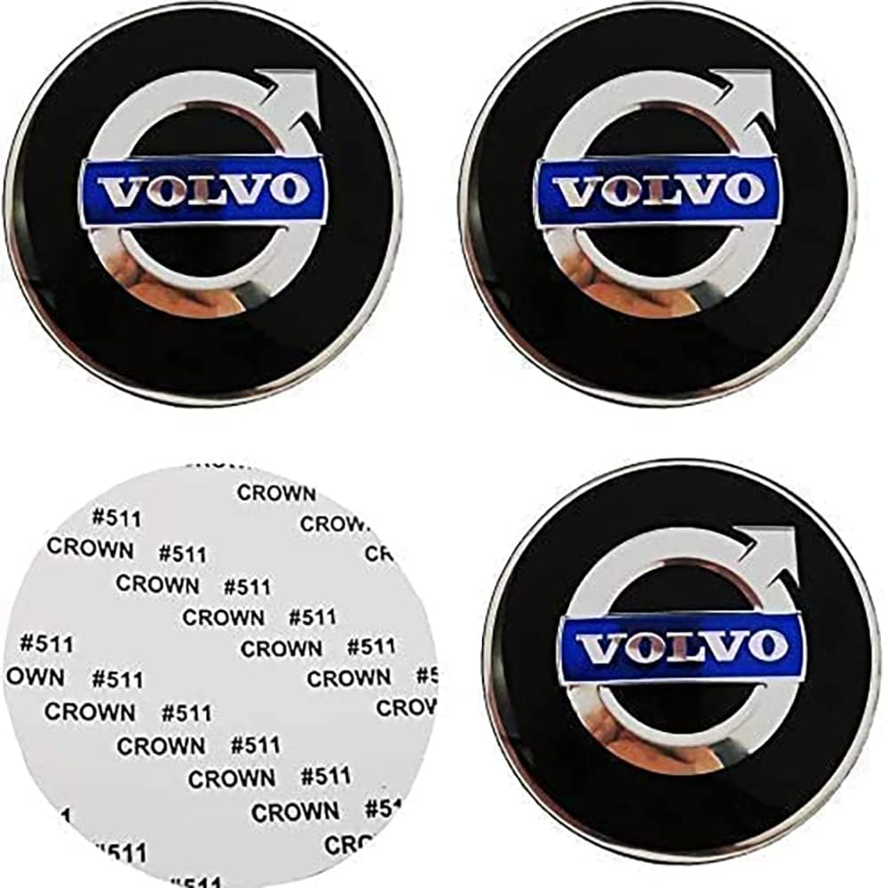4 Stück Radkappen Aufkleber für Volvo S60 S80 S90 XC40 XC60 XC70 V40 V50 V60 V90 C30 C40 65mm,Rad-Aufkleber Radnabenabdeckung Reifen Felgendeckel Aufkleber Abzeichen Sticker Zubehör 4 Stück Radkappen Aufkleber für Volvo S60 S80 S90 XC40 XC60 XC70 V40 V50 V60 V90 C30 C40 65mm,Rad-Aufkleber Radnabenabdeckung Reifen Felgendeckel Aufkleber Abzeichen Sticker Zubehör von XTZYGLFD