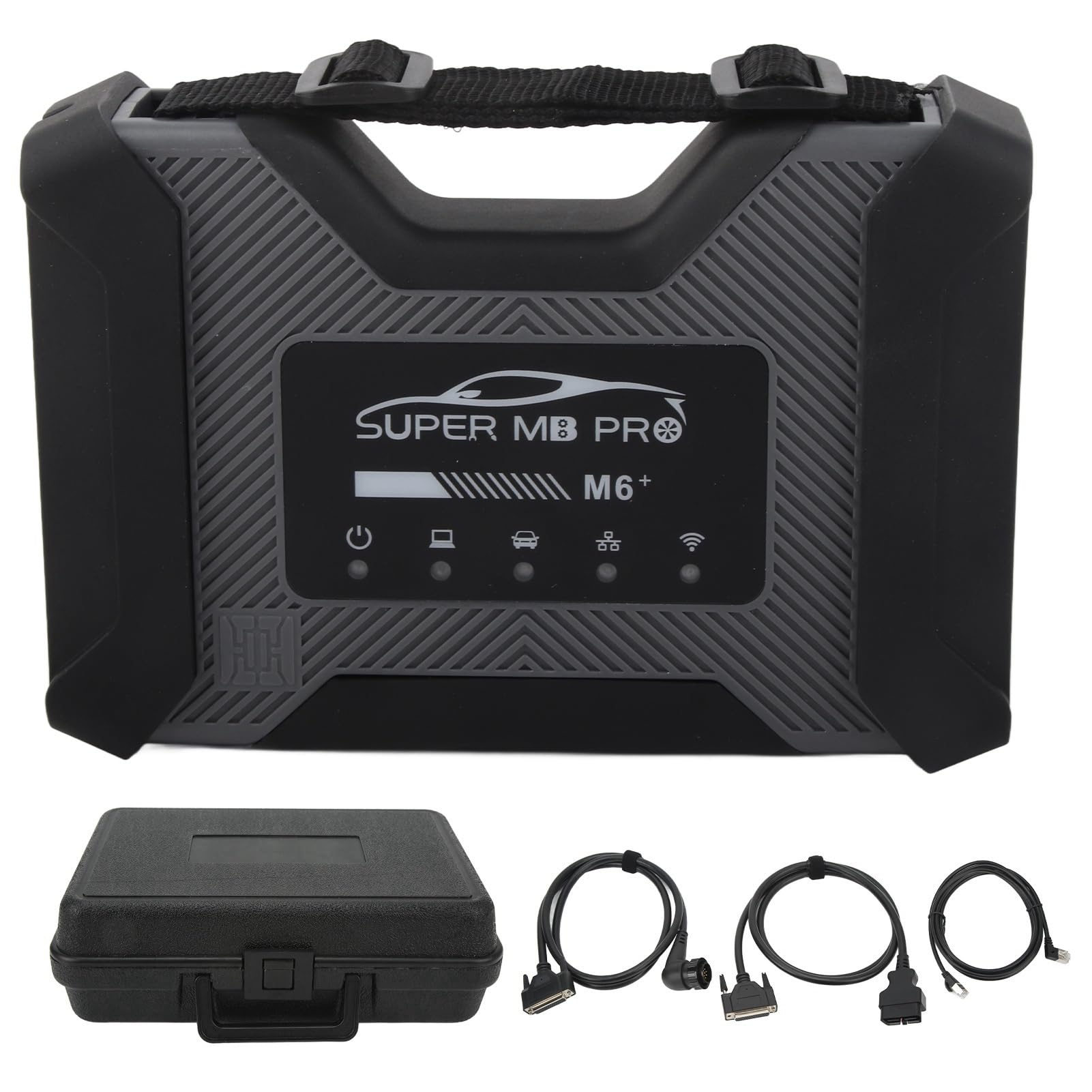 XTEVU Diagnose -Tool, OBD2 -Code -Reader -Multiplexer mit LAN -Kabel, kompatibel mit Super MB Pro M6 Auto Truck 16Pin Scan -Tool von XTevu