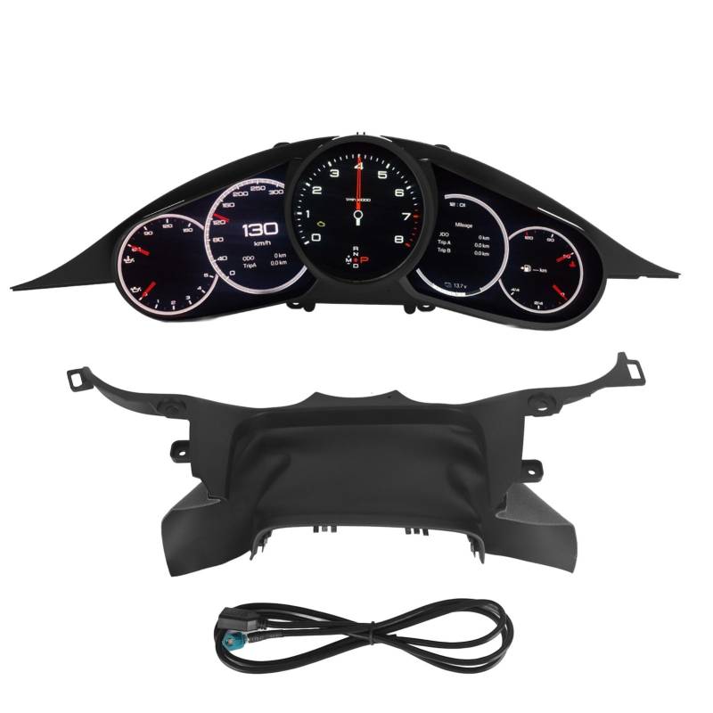 XTEVU -Instrumentencluster, Digitalmessgerät, kompatibel mit PCM 3.0 PCM 3.1 CDR 2009–2016, 1920x720 LCD -Dashboard -Bildschirm -Ersatz von XTevu