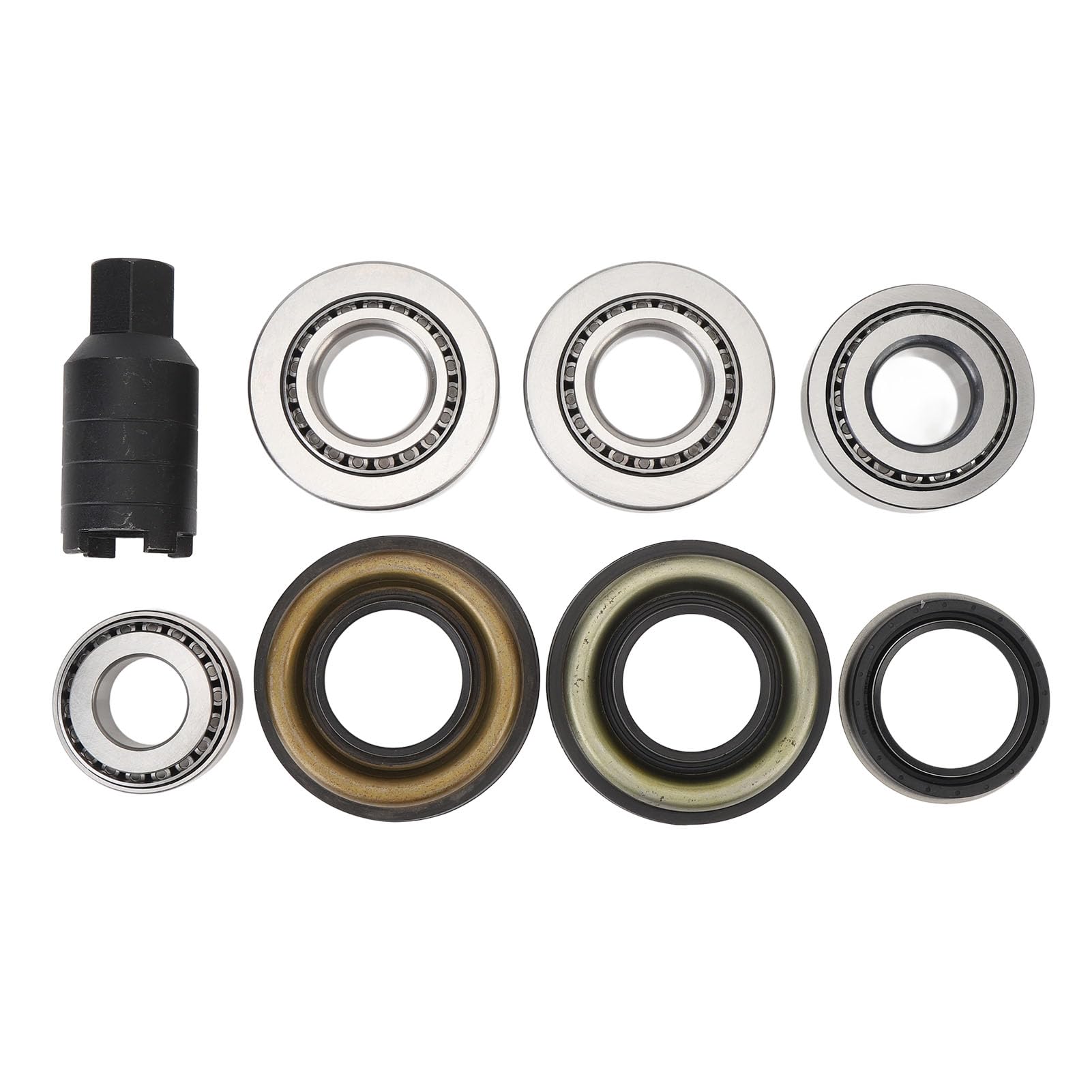 XTEVU Reparaturkit, Differentiallagerwerkzeug kompatibel mit ATS CTS 2013 bis 2019, hinteres Zahnradverhältnis 3.27 2.85 3.45 Kit LM50134R, Achslager -Abziehersatz von XTevu