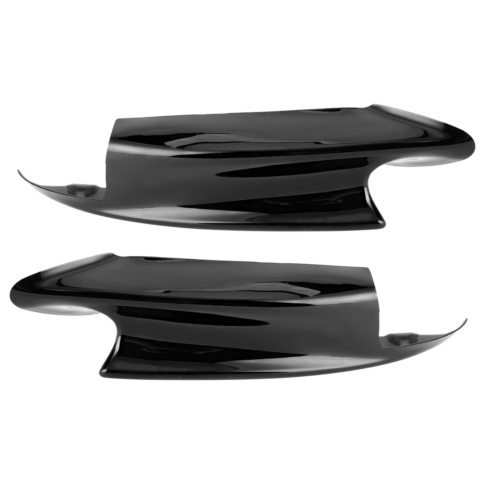 XTEVU -Stoßfänger -Splitter, Spoiler -Panel vorne Lippenabfleisch, kompatibel mit E90 E92 E93 M3 2007-2012, Automobillippensplitter -Upgrade (Helles Schwarz) von XTevu