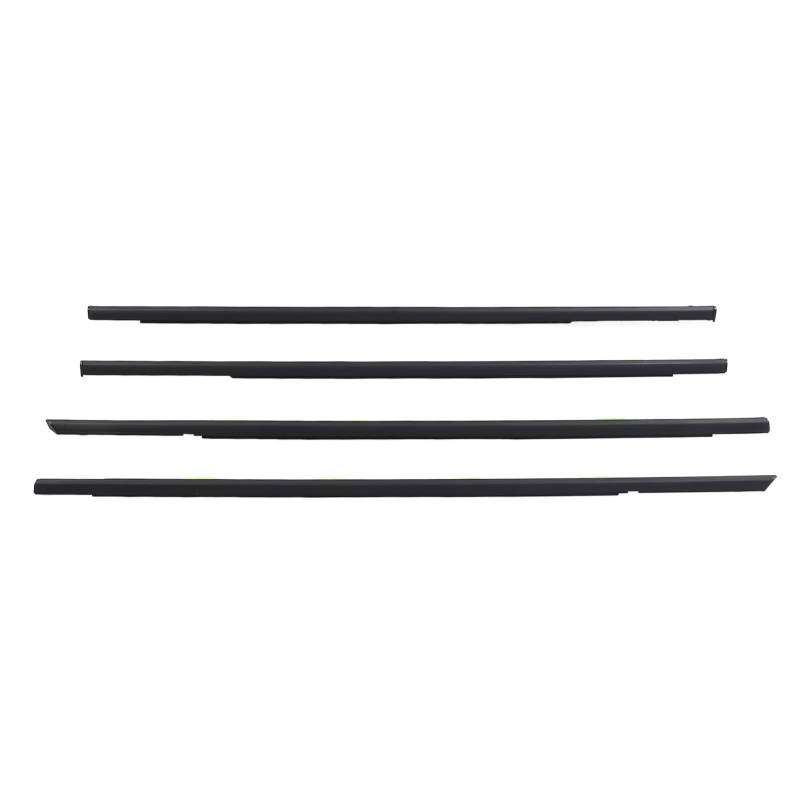XTEVU -Türfenster Weatherstrip -Set, 4 Stcs und Leckdosen mit Leckdosen, kompatibel mit DX 4D 1996-2000, Rauschreduktionsvertretung 72410 S04 003 von XTevu