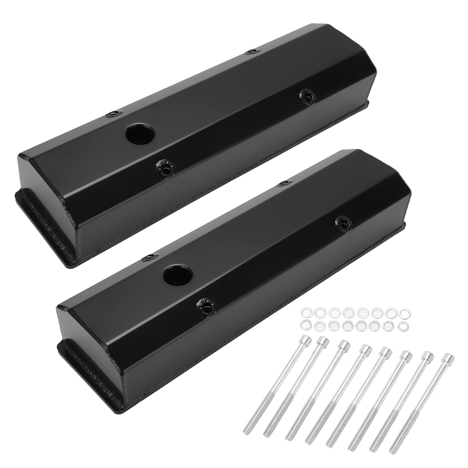 XTEVU -Ventilabdeckungen, hoher Abdeckungssatz mit 1 4 -Zoll -Leithochschraubendichtungen mit SBC 283 302 305 327 350 383 400 1958-1986, Motorabdeckung, kleines Blockventil C XTEVU -Ventilabdeckungen, hoher Abdeckungssatz mit 1 4 -Zoll -Leithochschraubendichtungen mit SBC 283 302 305 327 350 383 400 1958-1986, Motorabdeckung, kleines Blockventil C von XTevu