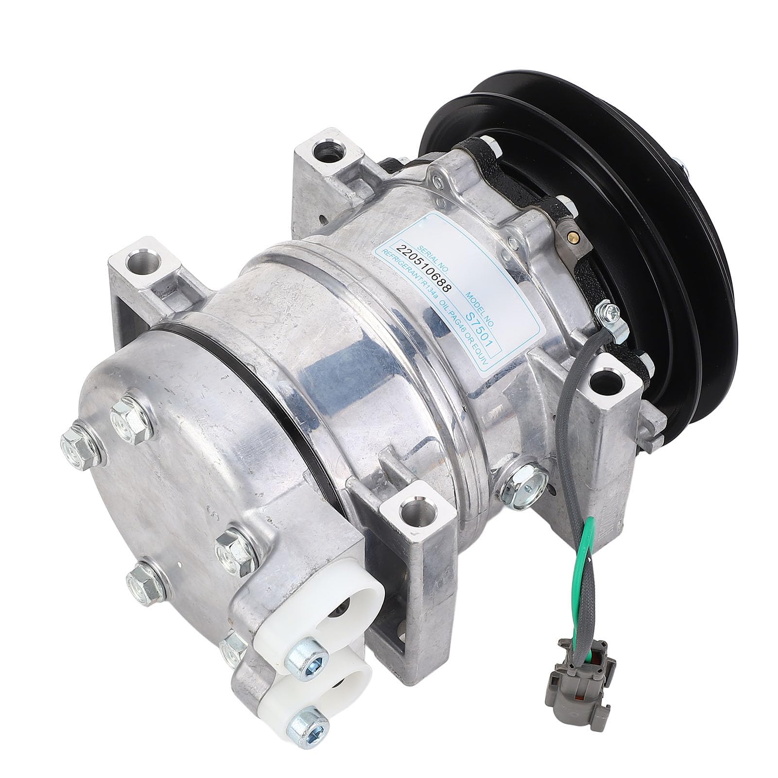 XTevu AC Kompressor, 220510688 Ersatz kompressor Schnell montage, elektronische Einspritzung Klimaanlage Pumpe für ZAX-3 Bagger XTevu AC Kompressor, 220510688 Ersatz kompressor Schnell montage, elektronische Einspritzung Klimaanlage Pumpe für ZAX-3 Bagger von XTevu