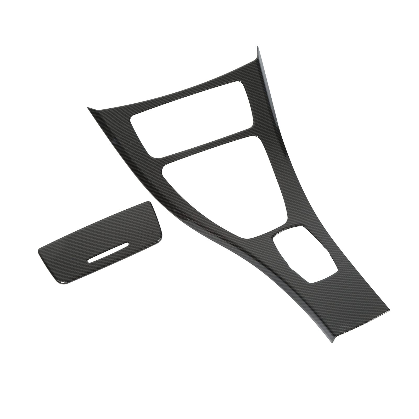 XTevu Mittelkonsole Schalttafelabdeckung - Kohlefaser-Aufkleber für einen sportlichen Look - geeignet für BMW 3er E90 2008-2012 - bequem anzubringen und langlebig. XTevu Mittelkonsole Schalttafelabdeckung - Kohlefaser-Aufkleber für einen sportlichen Look - geeignet für BMW 3er E90 2008-2012 - bequem anzubringen und langlebig. von XTevu