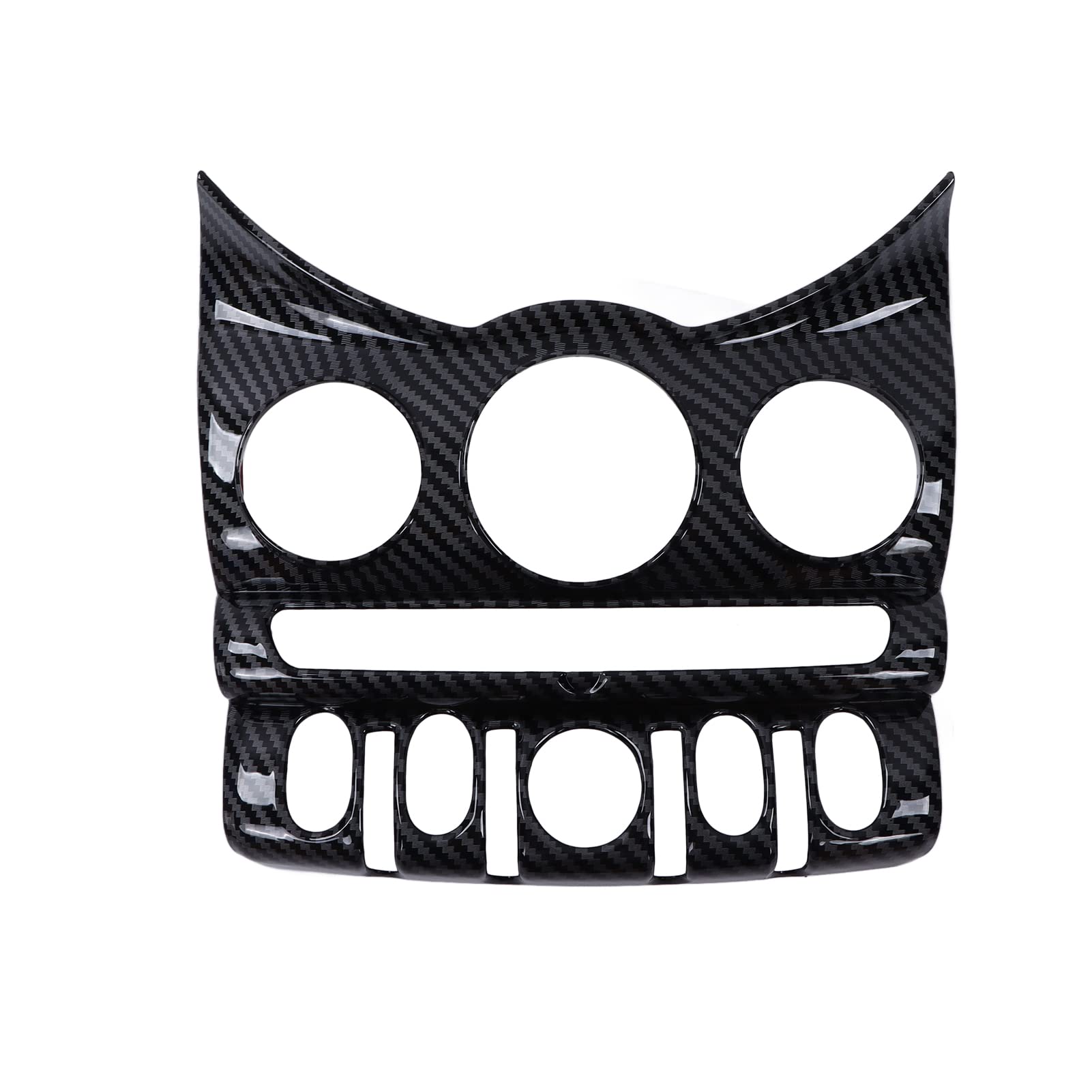 XTevu Mittelkonsolen-Panel-Abdeckung Im Karbonfaser-Stil, Kompatibel Mit Mini Cooper F55 F56 F57 Schrägheck 2014–2021 – CD-Panel-Abdeckung Für Klimaanlage XTevu Mittelkonsolen-Panel-Abdeckung Im Karbonfaser-Stil, Kompatibel Mit Mini Cooper F55 F56 F57 Schrägheck 2014–2021 – CD-Panel-Abdeckung Für Klimaanlage von XTevu