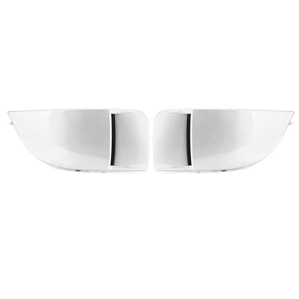 XTevu Nebelscheinwerferabdeckung, Paar ABS-Nebelscheinwerferblende, Lampenabdeckung, Passend Für Subaru Impreza 8. STI WRX 2004 2005, Nebelscheinwerferabdeckung(Weiss) von XTevu