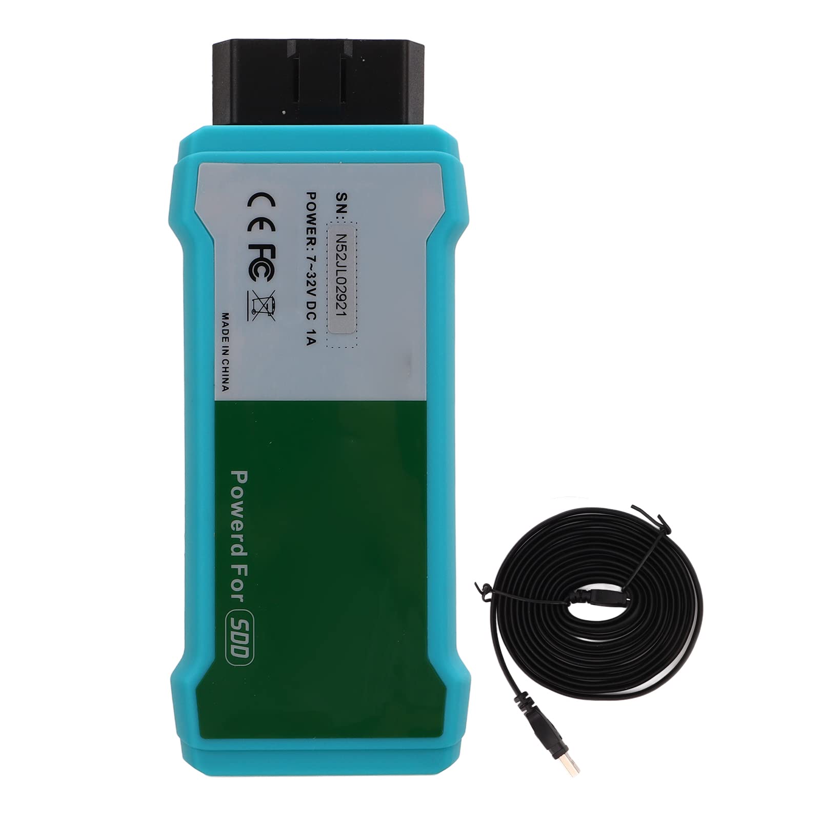 XTevu OBD2-Diagnosetool, WiFi-Adapter-Ersatz, kompatibel mit L316 L319 L320 2005–2014, 2-in-1-SDD-V161-Scanner, Schnittstelle für - und Benzinfahrzeuge von XTevu