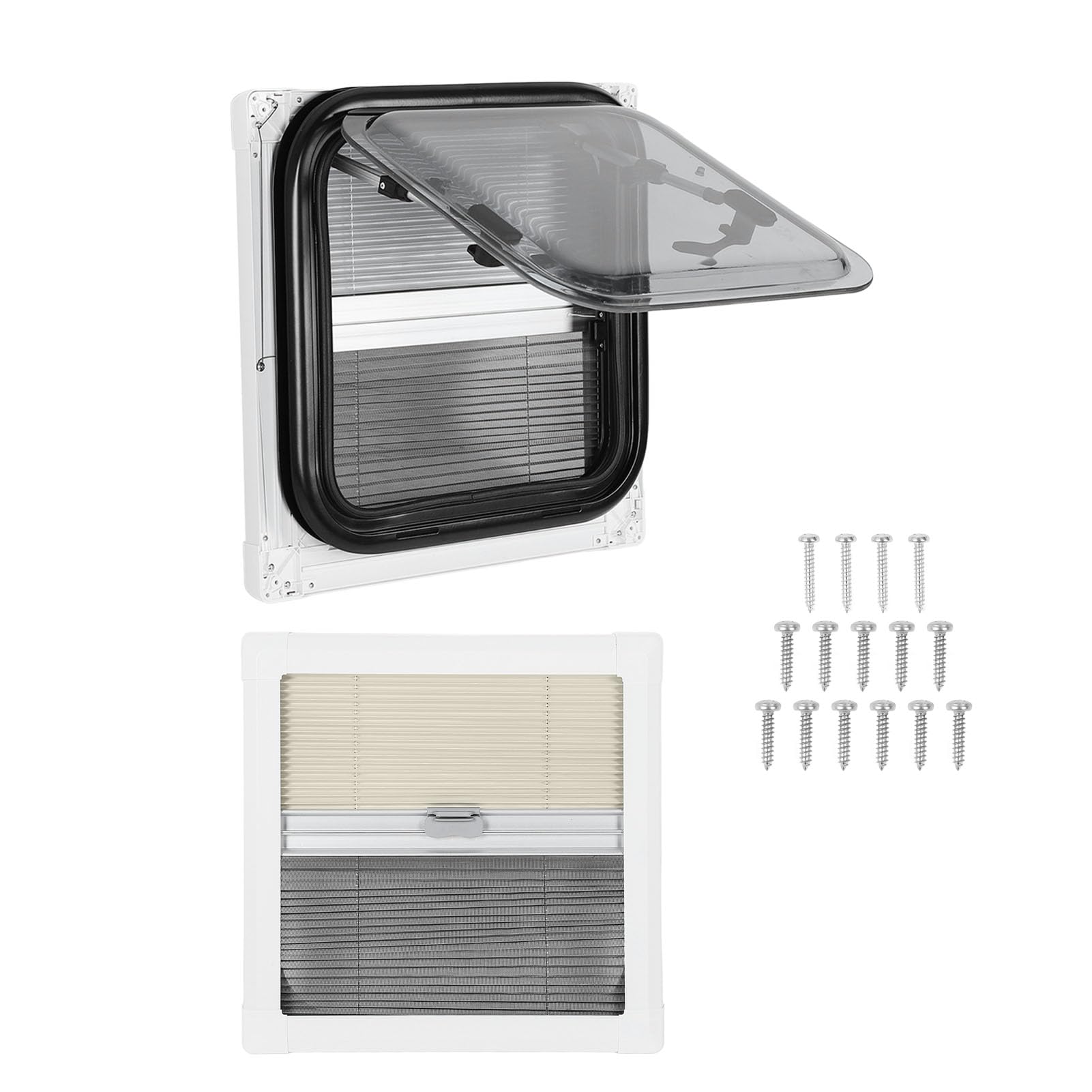 XTevu RV -Fenster, drücken Sie aus dem Hohlfenster für den Wohnwagen -Wohnwagen, 14,8 x 14,8 Zoll Doppelschicht -RV -Fenster mit Stützstangenbildschirm Sonnenschild XTevu RV -Fenster, drücken Sie aus dem Hohlfenster für den Wohnwagen -Wohnwagen, 14,8 x 14,8 Zoll Doppelschicht -RV -Fenster mit Stützstangenbildschirm Sonnenschild von XTevu