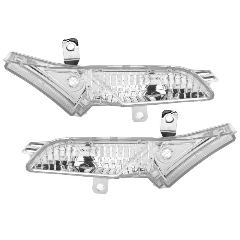XTevu Seitenblinker-Zierleiste 9556310350 – Kompatibel Mit Porsche Cayenne 08‑10 – Frontfender-Seitenmarkierungsleuchten-Abdeckung, Paar von XTevu
