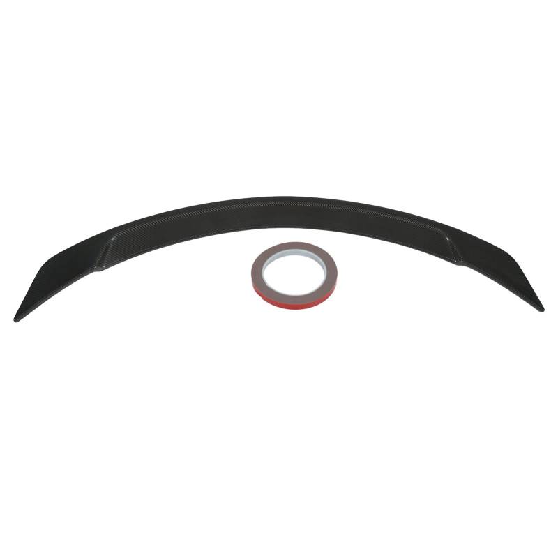 XTevu Trunk Spoiler, Rear Wing Replacement Compatible with C Class C205 Coupe 2015-2021, RENNtech Style Lip, Carbon Fiber Tail Spoiler von XTevu