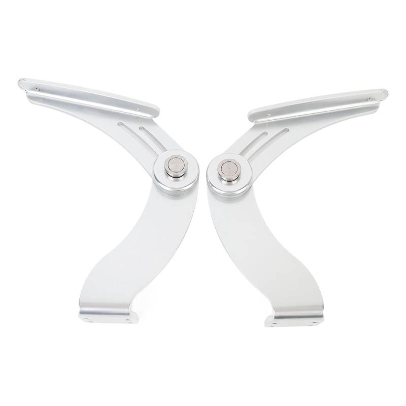Xtevu Armlast Pivot, Boot Flip Up Armlast Pivot Aluminiumlegierung für das Yachtschiff, Marine Armlehnen -Stützklammerpaar einstellbar von XTevu