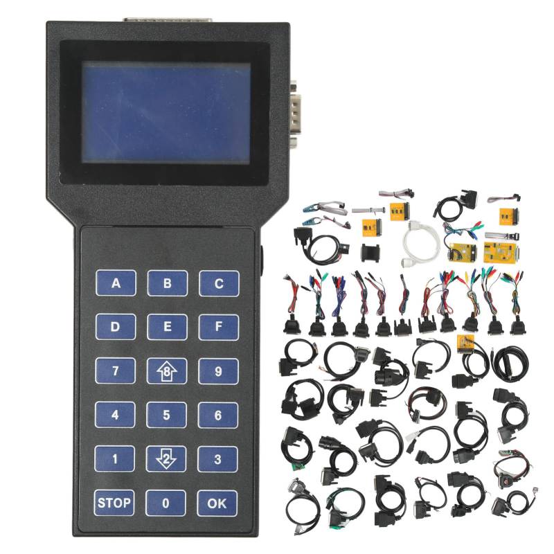 Xtevu Dash Programmer, Kometerkorrekturwerkzeugsatz kompatibel mit Tacho Pro 2008 Juli Version Universal LCD -Displaykabel Kit kompatibel von XTevu