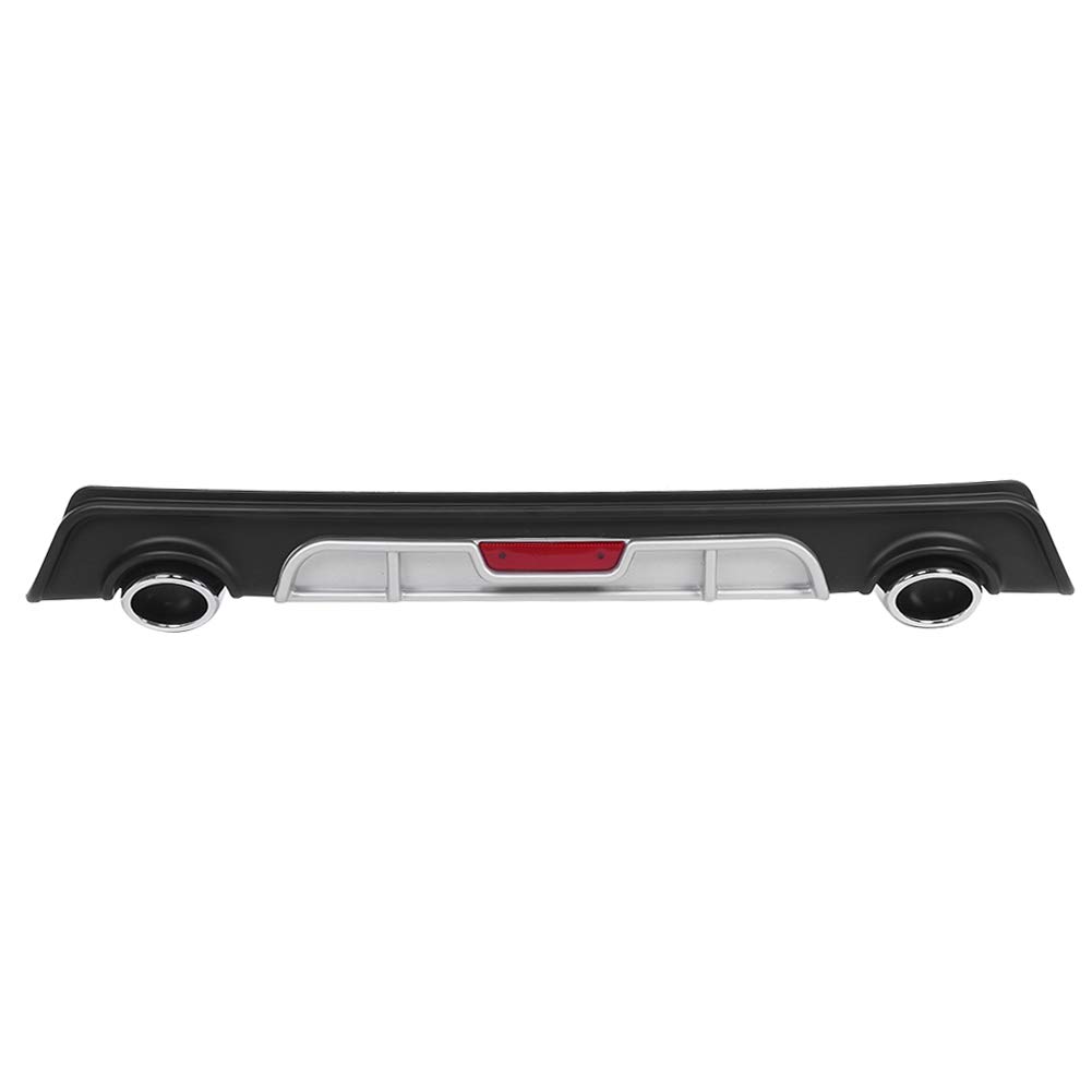 Xtevu Stoßfänger Diffusor Hecklippen -Rockplatte mit Vios 2014-2016 Dual -Outlet -Heck -Stoßfänger Lippe mit reflektierender Streifen Xtevu Stoßfänger Diffusor Hecklippen -Rockplatte mit Vios 2014-2016 Dual -Outlet -Heck -Stoßfänger Lippe mit reflektierender Streifen von XTevu