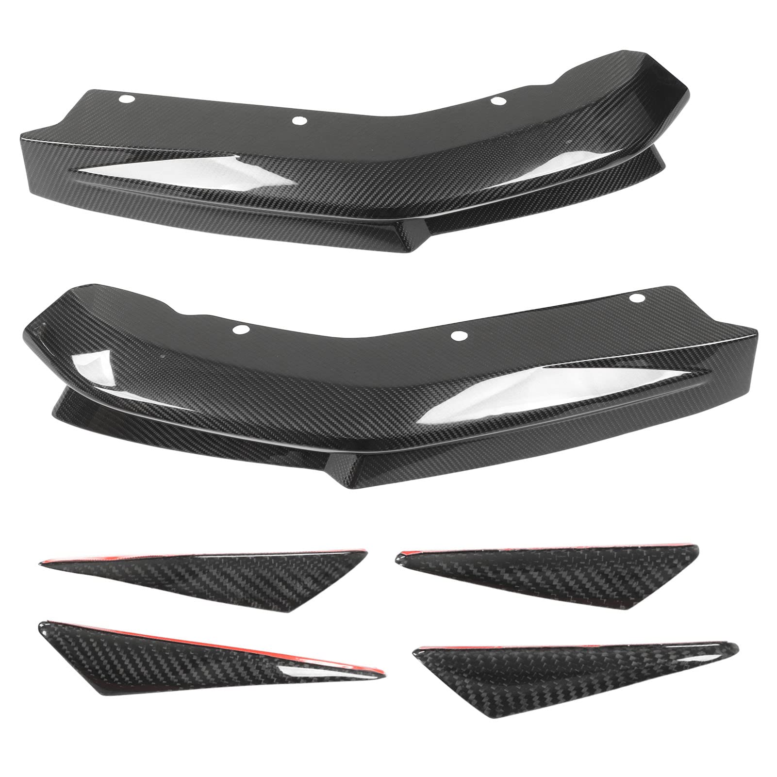 Xtevu Stoßfänger Diffusor Hecklippensplitter Carbonfaser -Panel -Kit kompatibel mit M3 M4 G80 G82 Heckolpeer Lippenwechsel von XTevu