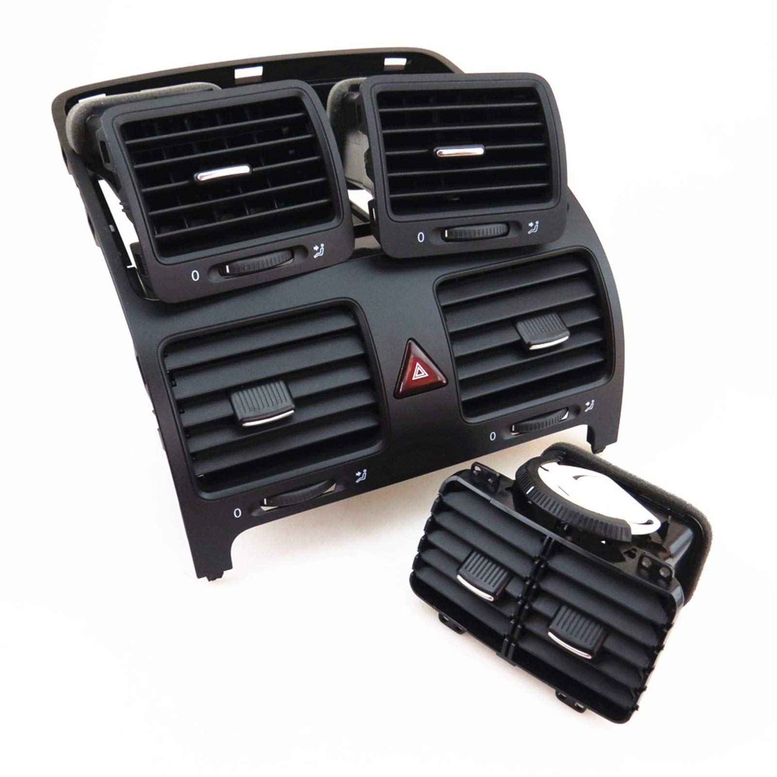 XUBOR 1 Satz zentraler Klimaanlagenauslass, for VW, for Jetta, for Golf, 1KD 819 728 1KD 819 704 1K0 819 703 Lüftungsauslass für Klimaanlagen(A) von XUBOR