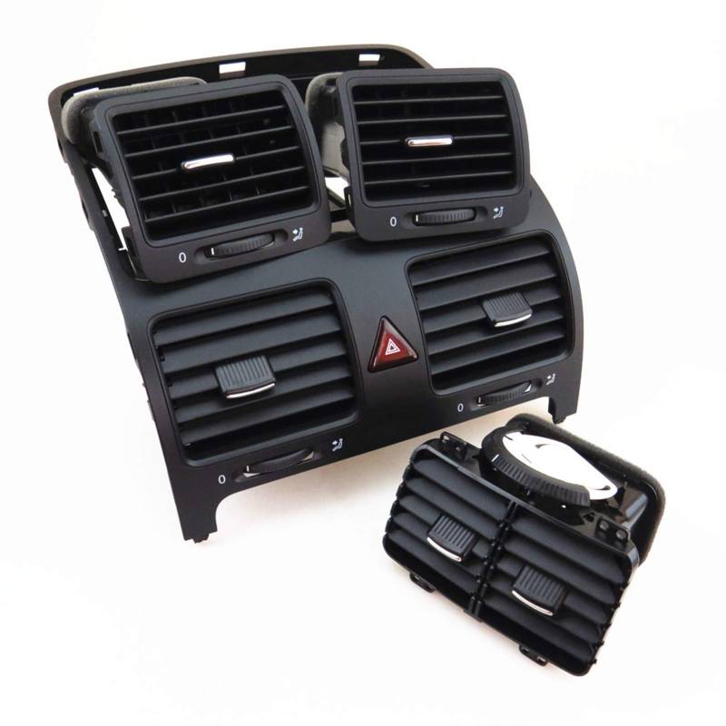 XUBOR 1 Satz zentraler Klimaanlagenauslass, for VW, for Jetta, for Golf, 1KD 819 728 1KD 819 704 1K0 819 703 Lüftungsauslass für Klimaanlagen(A) von XUBOR