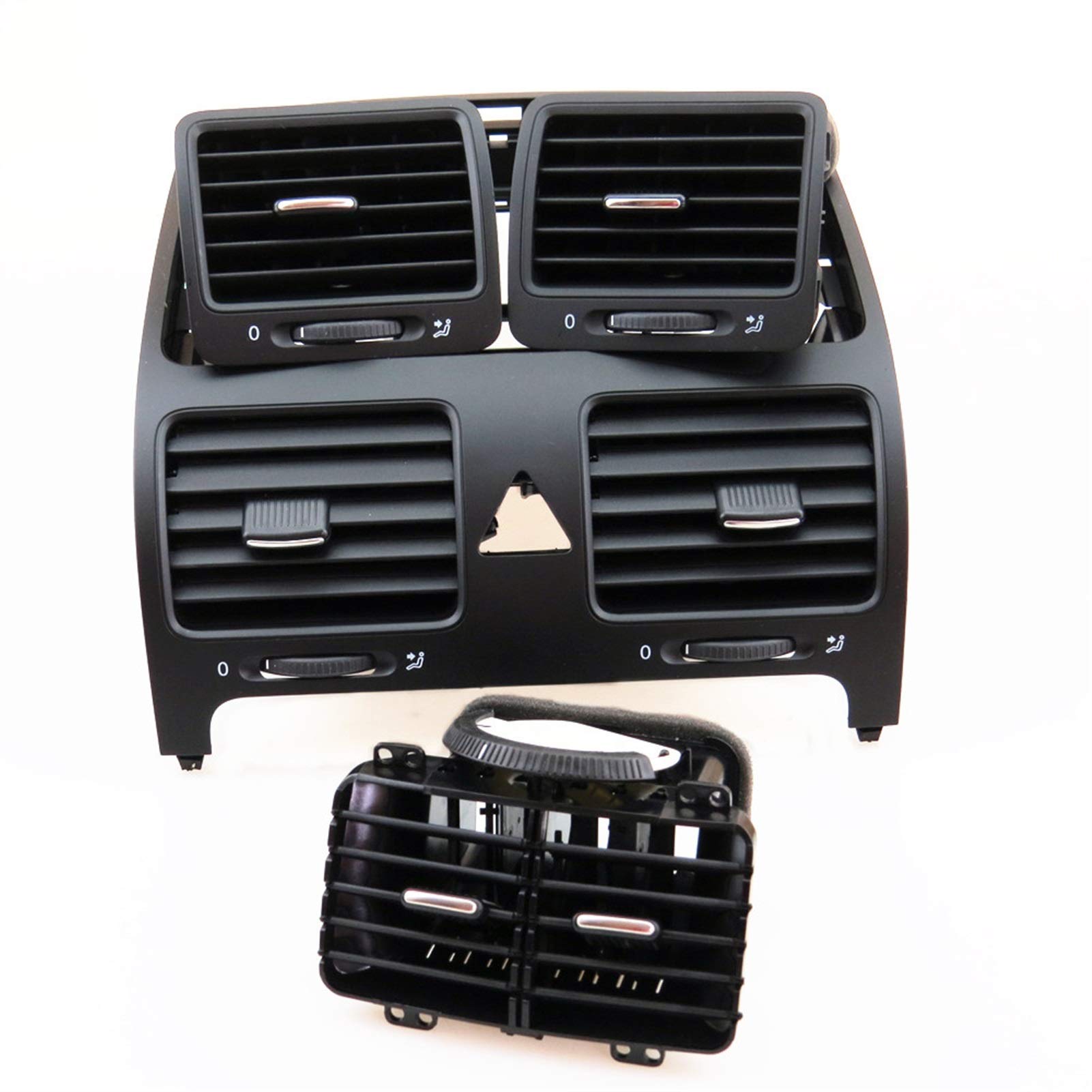 XUBOR 1 Satz zentraler Klimaanlagenauslass, for VW, for Jetta, for Golf, 1KD 819 728 1KD 819 704 1K0 819 703 Lüftungsauslass für Klimaanlagen(B) von XUBOR