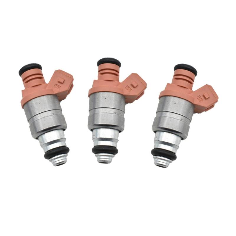 XUBOR 3PCS Set Kraftstoffeinspritzdüsenventil, for Chevrolet, for Daewoo, Matiz 0,8 1,0 Benzin LPG 2005-2011 96518620 96620255 96351840 ADG02801 75114255 Einspritzdüsen von XUBOR