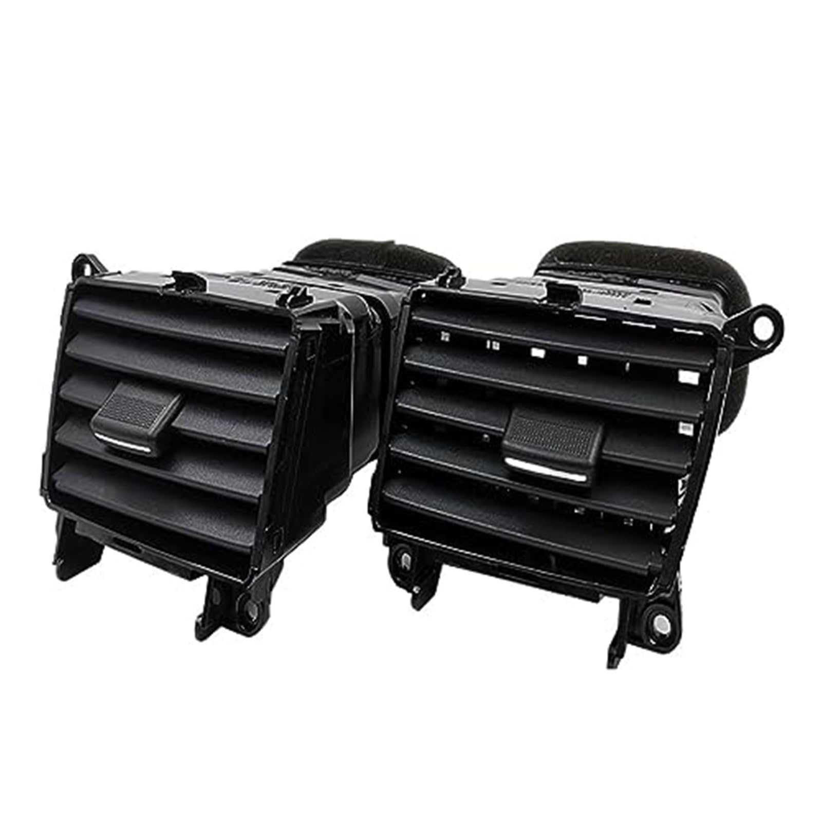 XUBOR 4 Lüftungsschlitze for Armaturenbrett, Klimaanlage, for Kia, Sportage Active 2005–2009, 974801F000 974901F000(Black Center 2PCS) von XUBOR