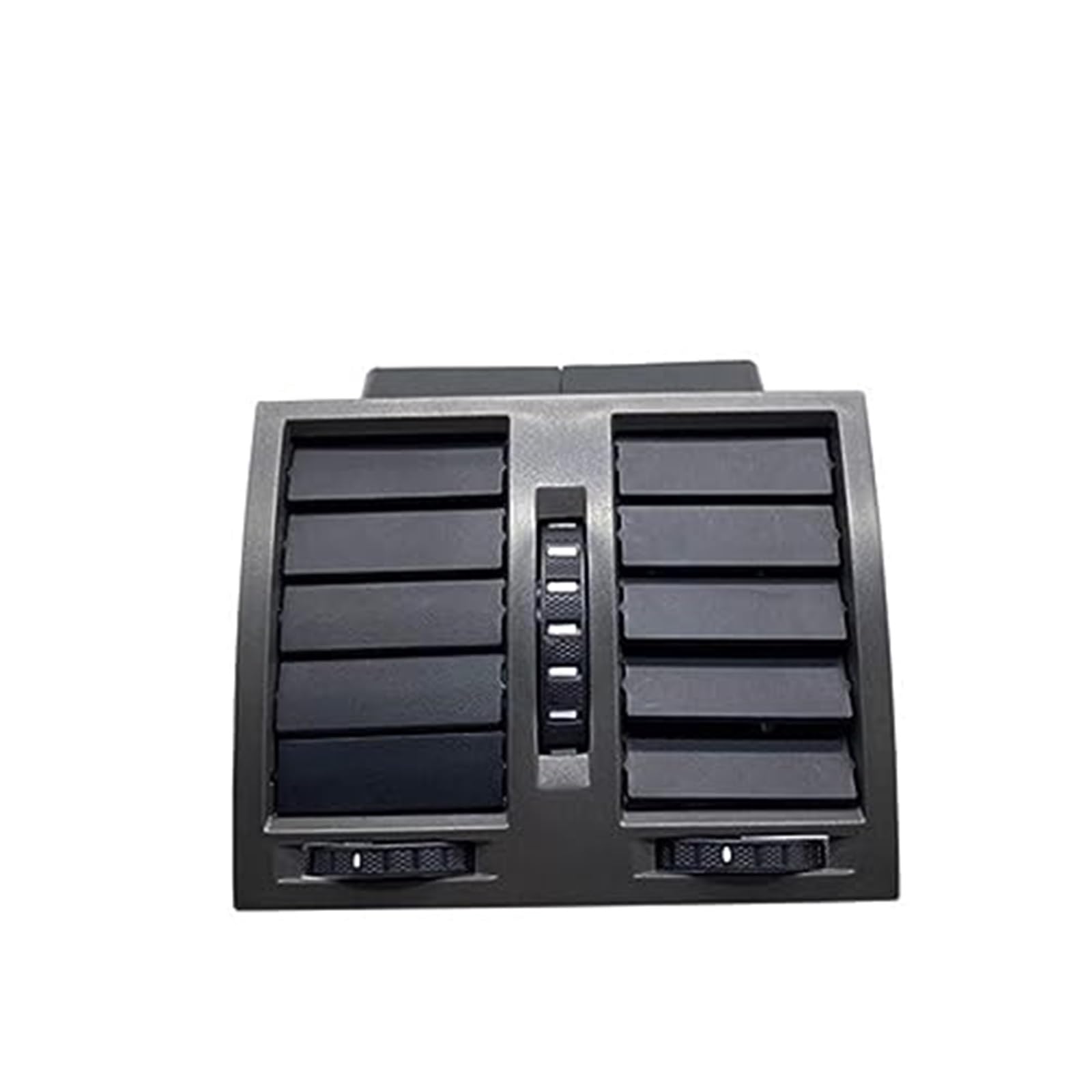XUBOR Armaturenbrett, dunkelsilberner Klimaanlagen-Auslassgrill, for VW, for Passat, B5.5 2006 2007 2009 2010, for Skoda, for Superb 1 3U 2002–2008(Black 1PC-Rear) von XUBOR