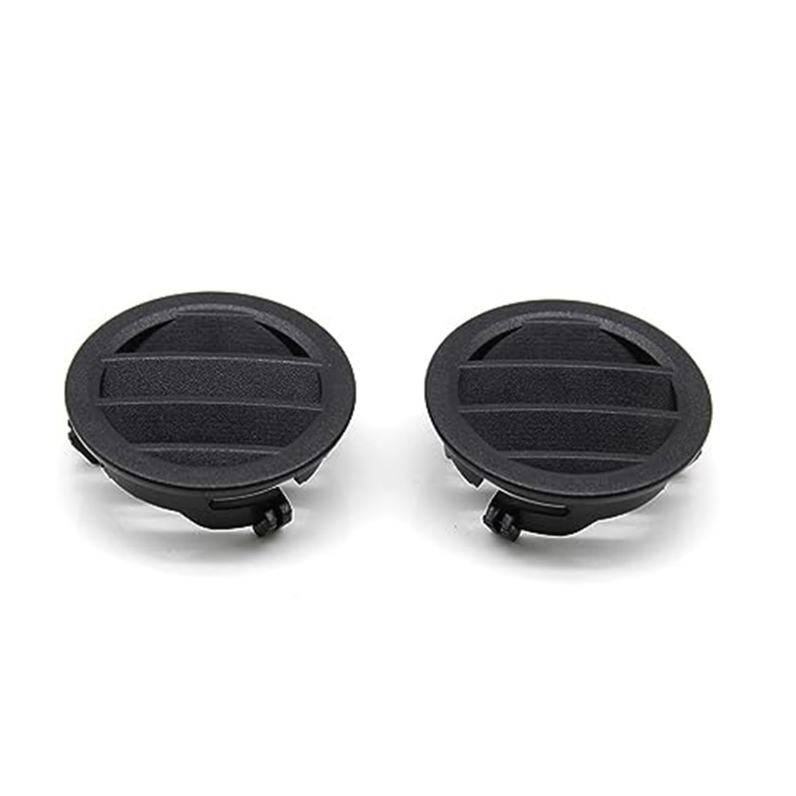 XUBOR Armaturenbrett Links rechts Klimaanlagenabdeckung hinten AC-Entlüftungsgitter-Auslassblende, for, C-Klasse W204 C200 C230 C260 C300 2007–2011(Black Small ac Vent 2pcs) von XUBOR