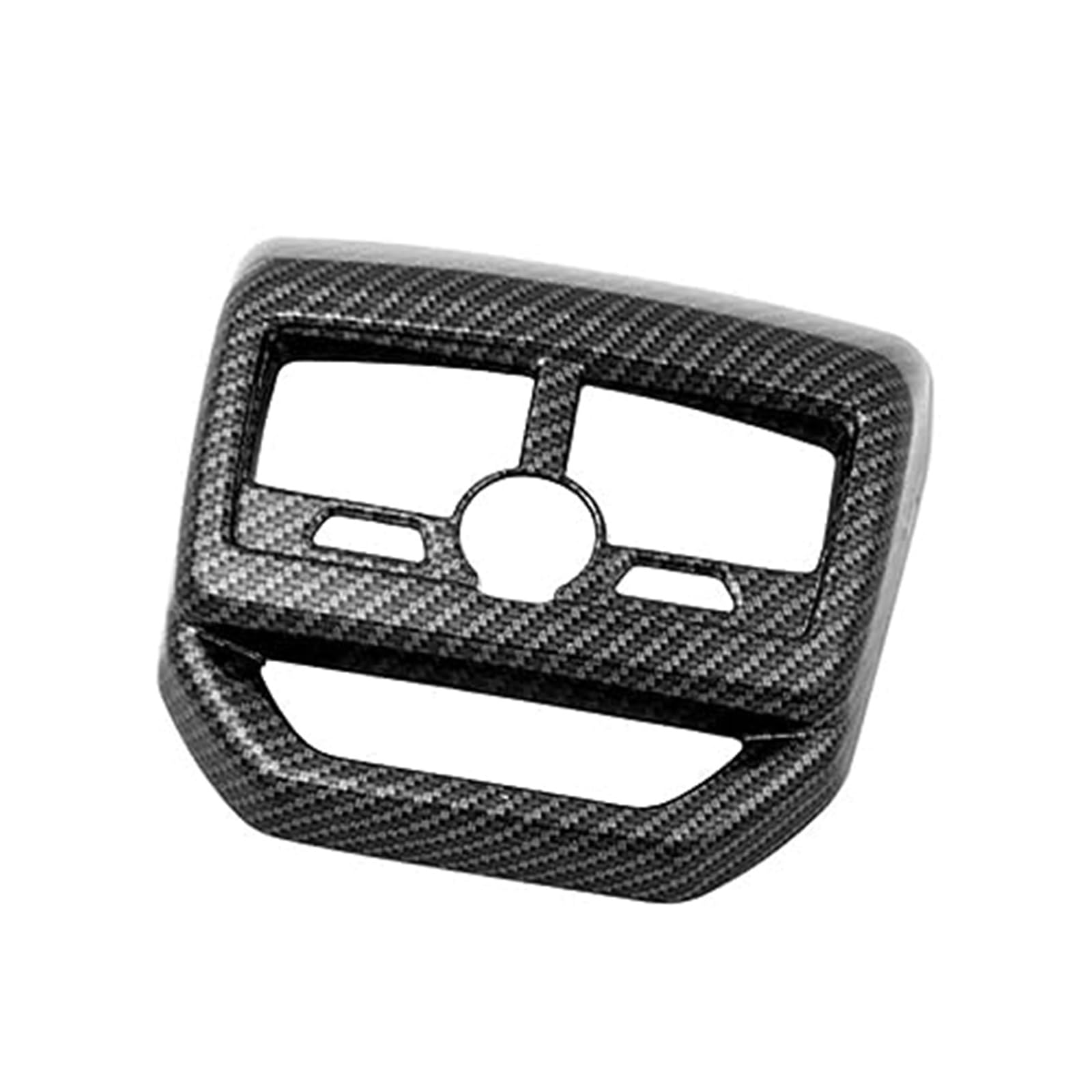 XUBOR Armlehnenbox, hintere Klimaanlage, AC-Entlüftungsauslass, Zierleiste, for Peugeot, 3008 GT 3008GT 5008 2017 2018(Carbon Fiber) von XUBOR