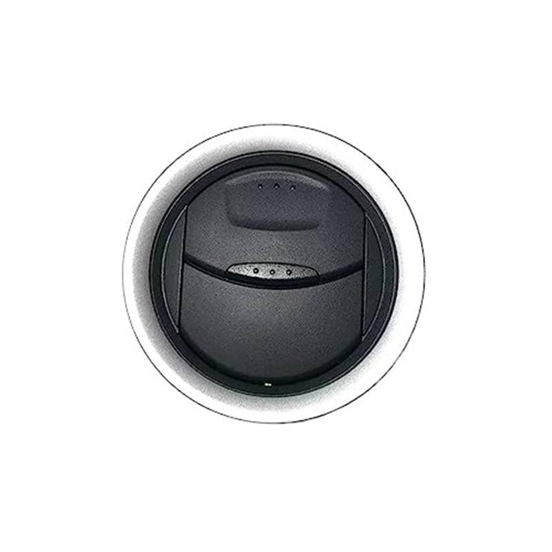 XUBOR Auto Armaturenbrett Air Vent Outlet Louvre Klimaanlage Outlet, for Ford, for Fiesta, 2009 2010 2011 2012 2013 2014 S-Max, for Mondeo, MK4(Black B) von XUBOR
