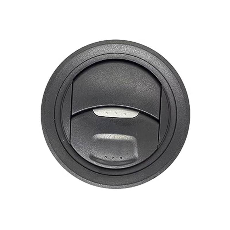 XUBOR Auto Armaturenbrett Air Vent Outlet Louvre Klimaanlage Outlet, for Ford, for Fiesta, 2009 2010 2011 2012 2013 2014 S-Max, for Mondeo, MK4(Black D) von XUBOR
