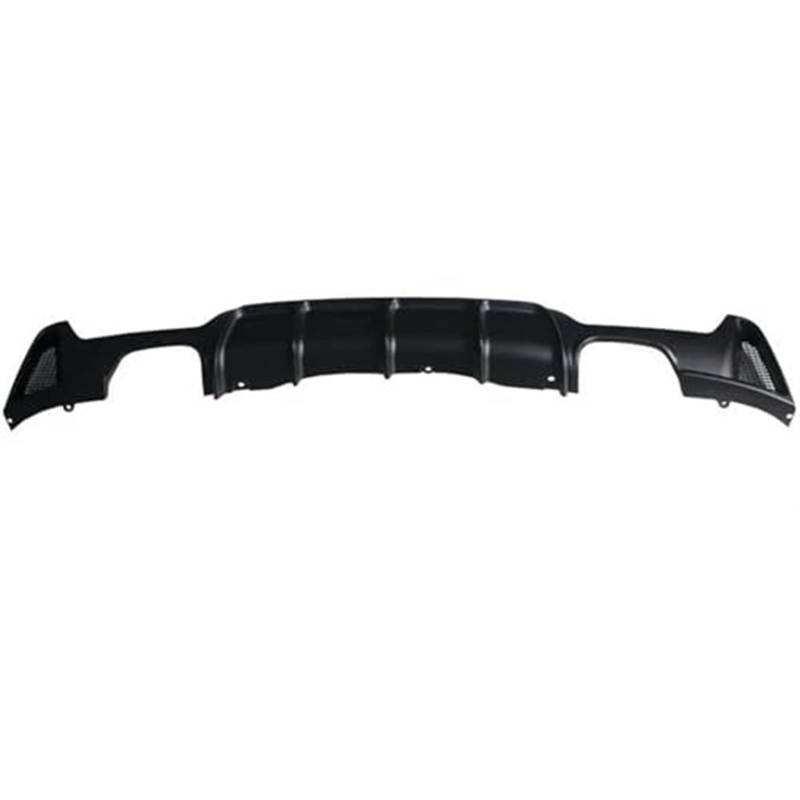XUBOR Auto Heckspoiler, for, for 4er, for F32 F33 F36 435i 2014-2020 Auto Heckstoßstange Auspuff Diffusorlippe Auto Heckspoiler(Matte Black) von XUBOR