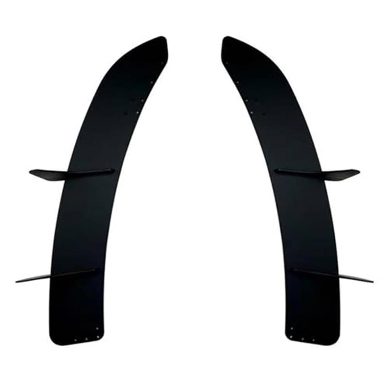 XUBOR Auto-Heckspoiler Auto-Heckstoßstangendiffusor Hecksplitter Spoiler Schutzschutzlippe ABS-Kit, for VW, for Golf, 6 for MK6 R 2008-2013 Auto Heckspoiler von XUBOR