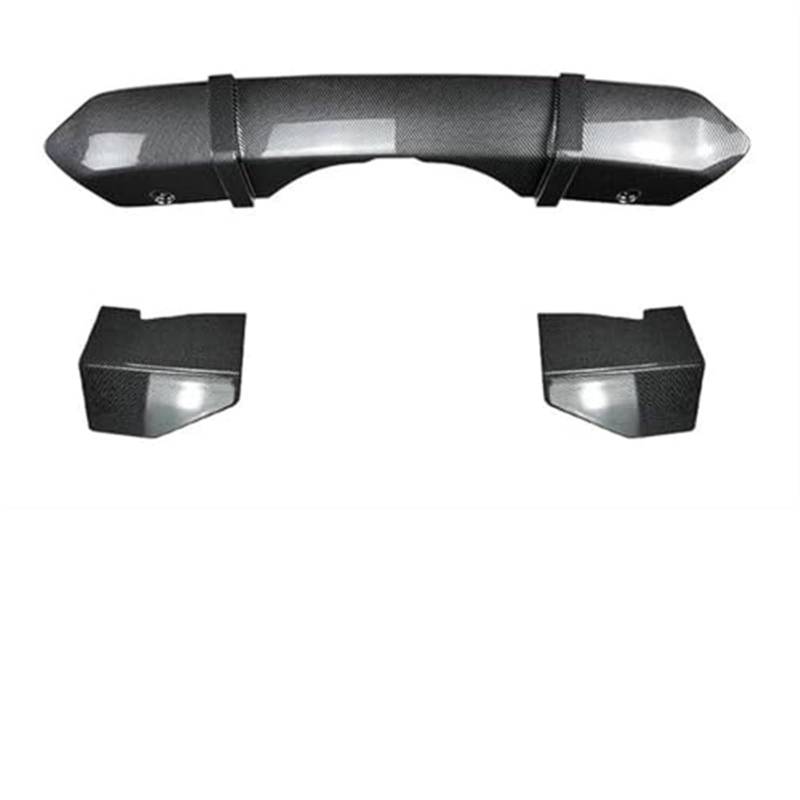 XUBOR Auto Heckspoiler Autozubehör Heckspoilerlippe Diffusor Spoiler Splitter Schutz Hecklippe Spoilerecke, for, for X5 F15 2014-2018 Autospoilerflügel Auto Heckspoiler(Carbon Look) von XUBOR