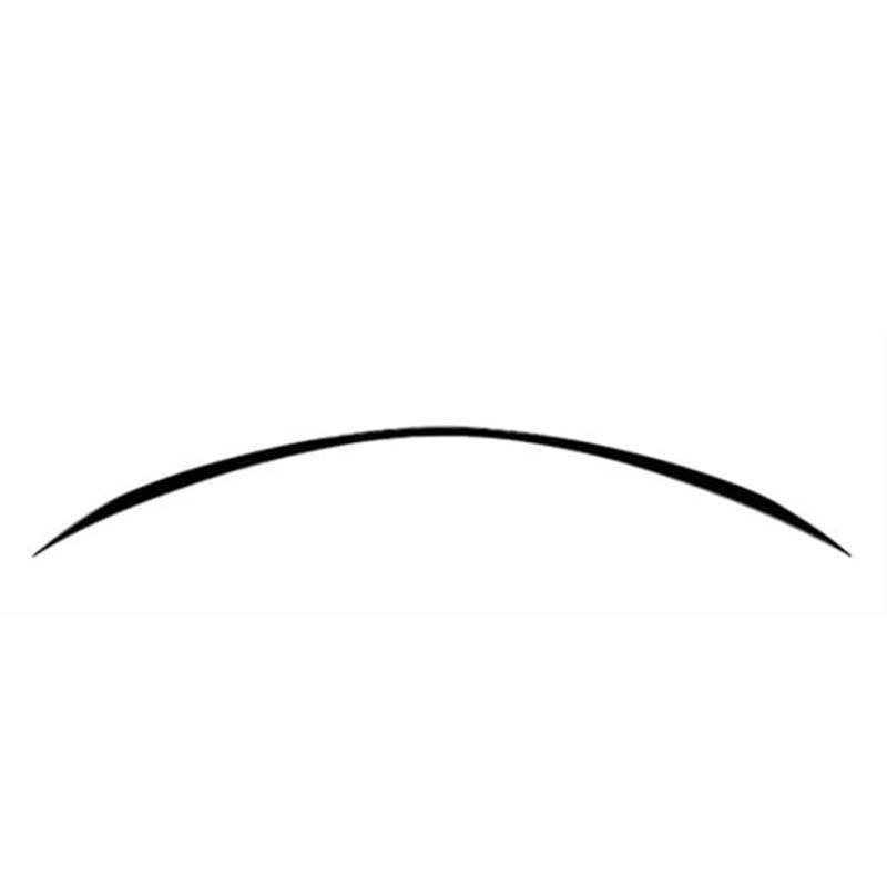 XUBOR Auto Heckspoiler Heckspoiler Heckspoilerlippe, for, W205 S205 C for KLASSE C180 C43 C63 for AMG 2014-2021 Autospoilerflügel Auto Heckspoiler(Gloss Black) von XUBOR